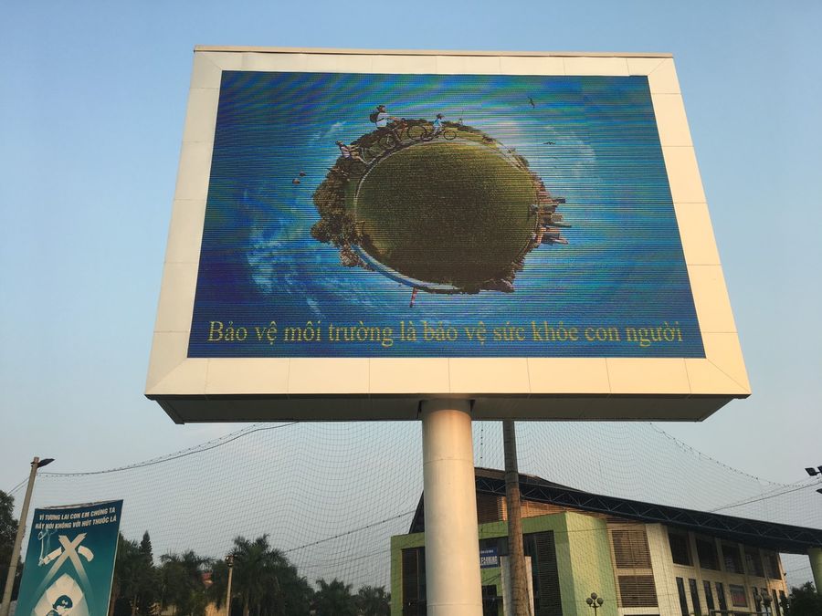 Billboard tuyên truyền bảo vệ môi trường