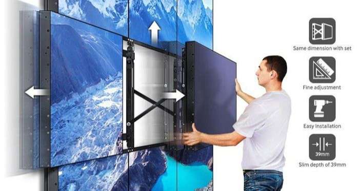 Mẫu màn hình LCD dễ dàng tháo ghép