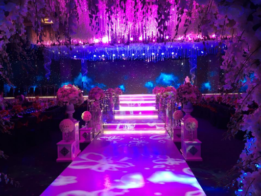 Màn hình LED sân khấu tiệc cưới