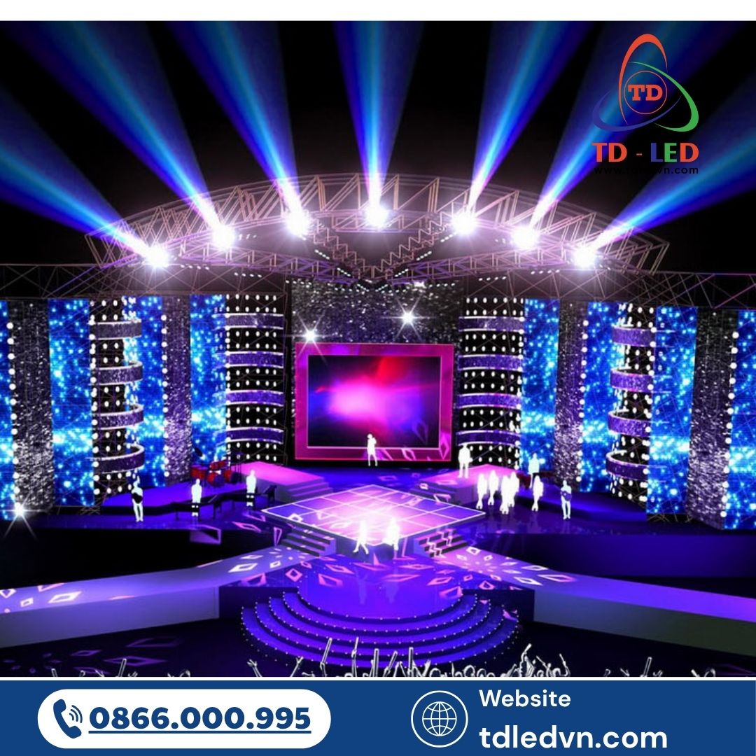 CÔNG TY TNHH THƯƠNG MẠI VÀ DỊCH VỤ GIẢI PHÁP CÔNG NGHỆ TD VIỆT NAM là đơn vị hàng đầu trong thi công màn hình LED sân khấu chuyên nghiệp